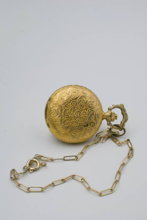 Tissot Gold Plated Pocket Watch (Quartz)