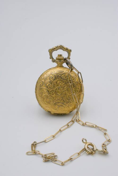 Tissot Gold Plated Pocket Watch (Quartz)