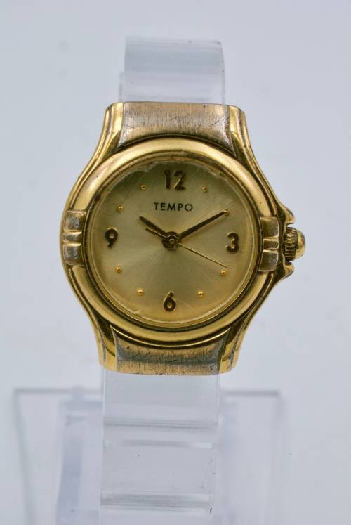Tempo Gold plated Ladies watch (Quartz)