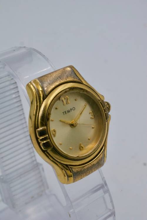 Tempo Gold plated Ladies watch (Quartz)