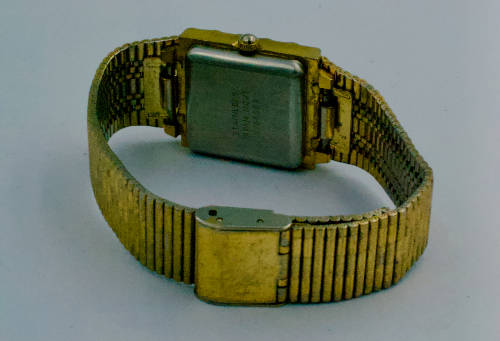 Lomegas Gold plated watch (Quartz)