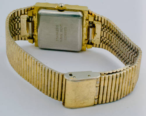 Lomegas Gold plated watch (Quartz)
