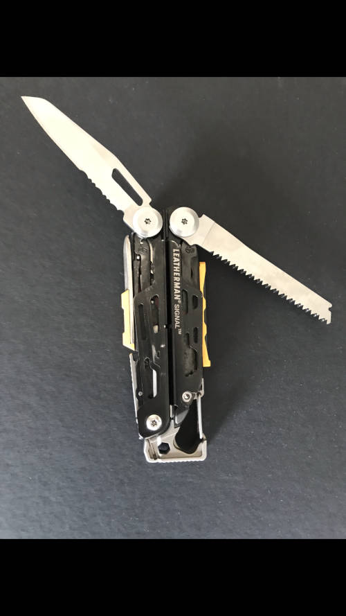 Leatherman Signal Granite Grey survival multi-tool!!