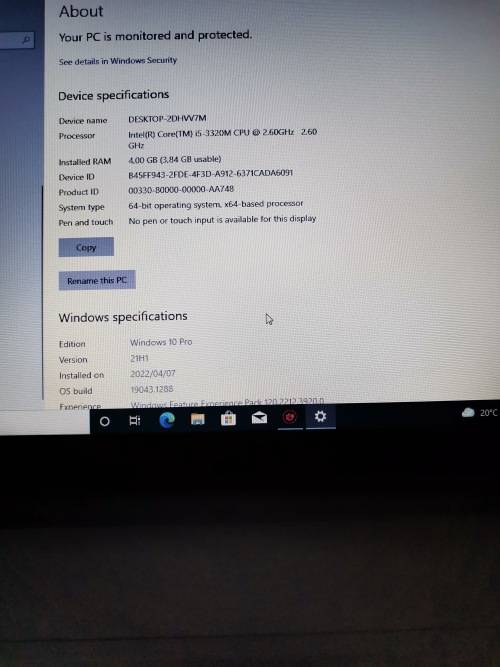 LENOVO THINKPAD EDGE E330 I5 LAPTOP FOR SALE