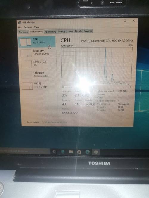 TOSHIBA SATELLITE L500 EL LAPTOP FOR SALE