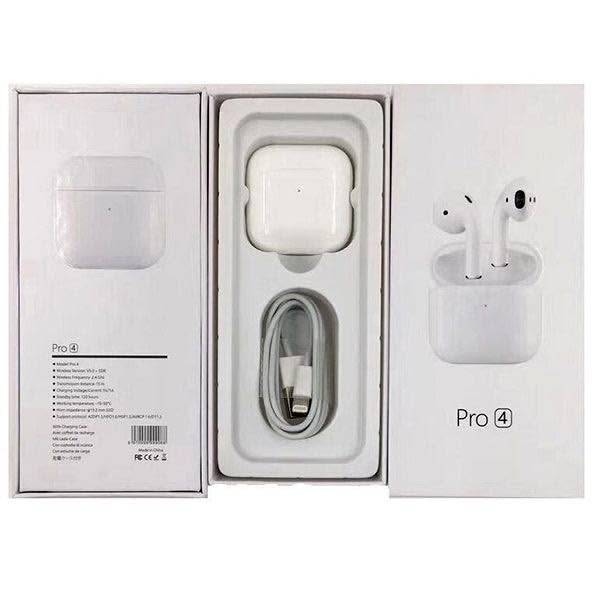 AE-89 - Pro 4 TWS bluetooth 5.0 earphone wireless touch stereo hi fi gaming auto pairing mic earbud