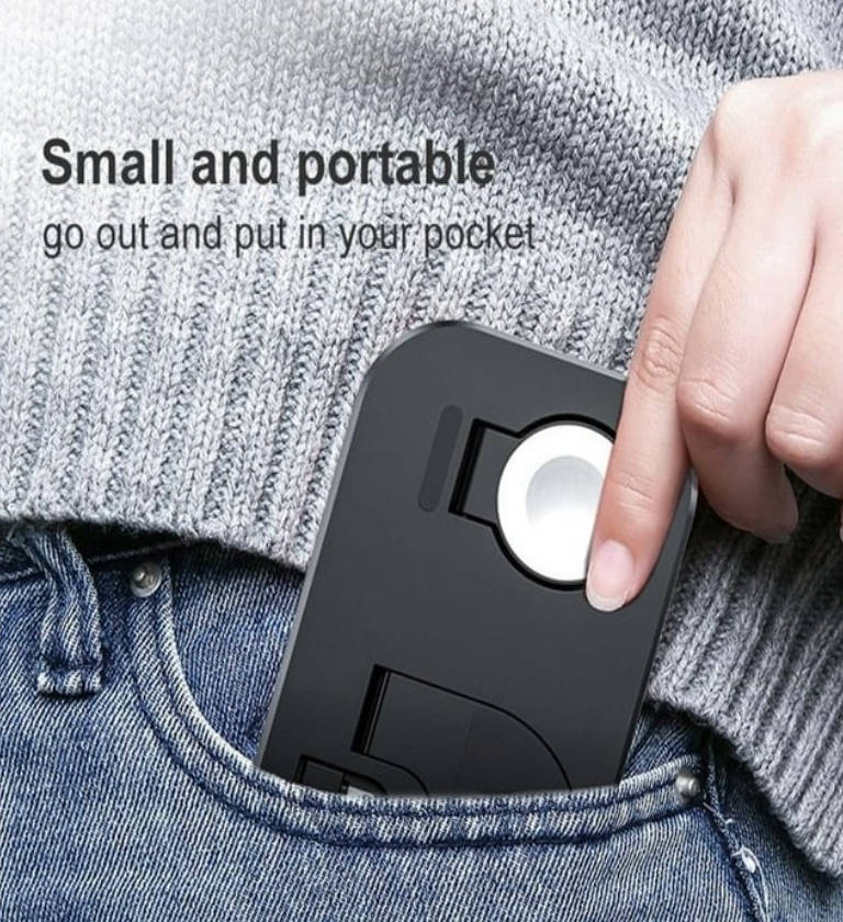 Wireless Charger Station, 3 in 1 Magnetic Charging Stand Compatible with iPhone