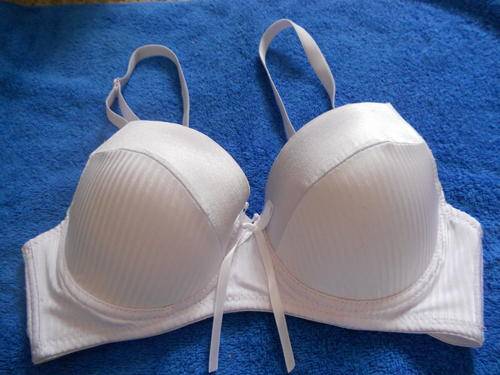 38C White padded bra