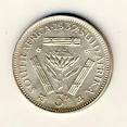 South Africa 1932  tickey (3d)