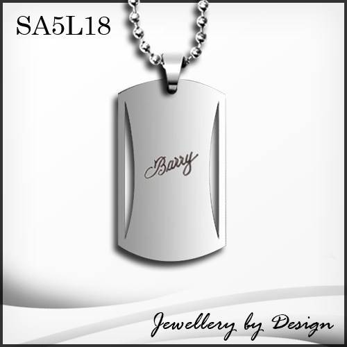 Executive Power Dog Tag *FREE ENGRAVING* + chain