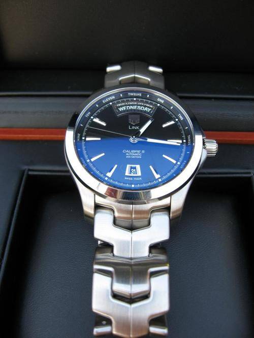 silvertrust used luxury watches tag heuer link