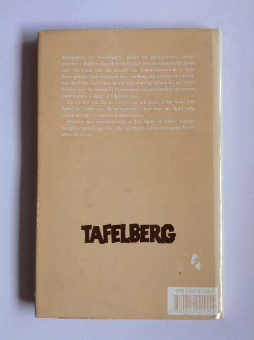 Profeet Met Kondensmelk (Vertellings 3) by Jan Spies
