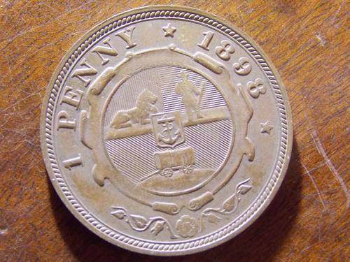 ZAR Kruger 1 Penny - 1898