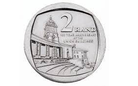 2013 RSA R2 COIN - 100 YEARS ANNIVERSARY OF UNION BUILDINGS