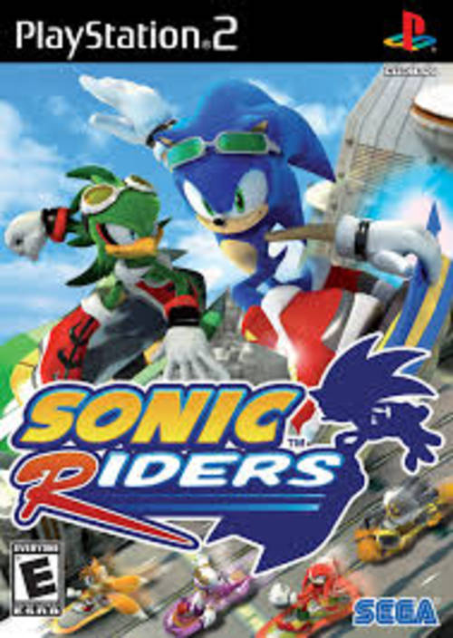 PS2 Sonic Riders - + Books