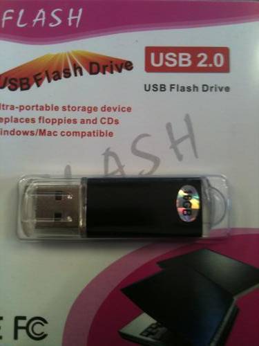 16GB USB 2.0 Flash Drive (Black) - Free Shipping!!