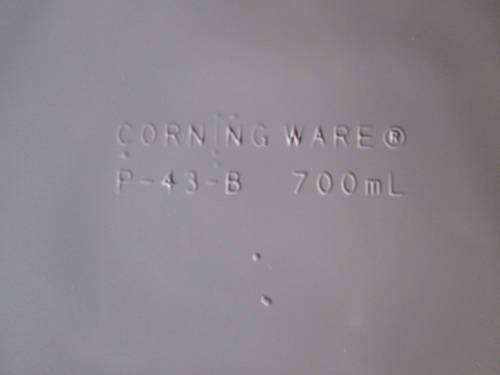 Corning Ware Spice of Life 'Le Persil' P-43-B 700mL Petite Pan
