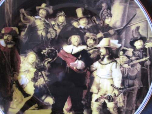 The Night Watch By Rembrandt Wall Plate