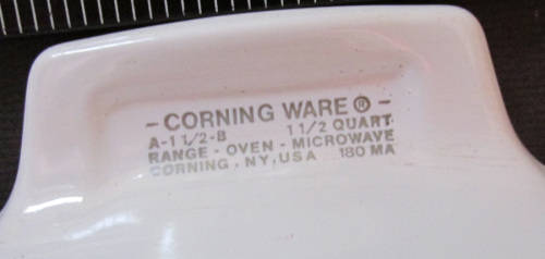 Corning Ware Wildflower Dutch Oven Casserole no Lid A-1½-B 1½ Quart