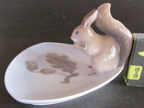 Royal Copenhagen Squirrel Pin Dish 1323 / 981