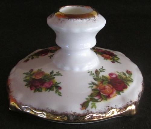 Royal Albert Candle Holder 'Old Country Roses'
