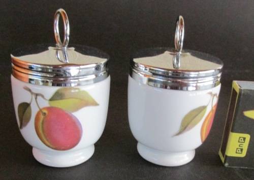 2 Royal Worcester Egg Coddlers (Small)