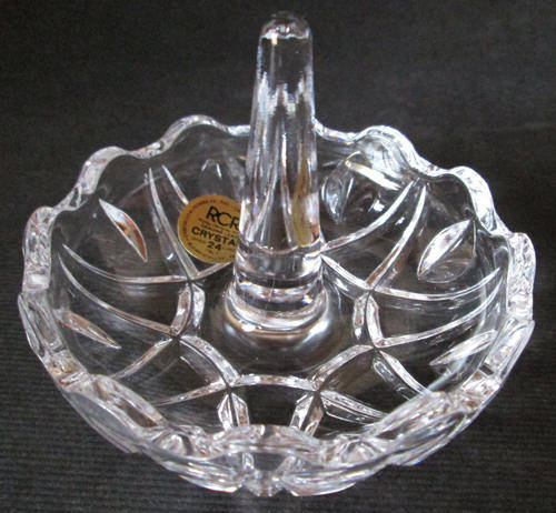 Royal Crystal Rock Crystal Ring Holder