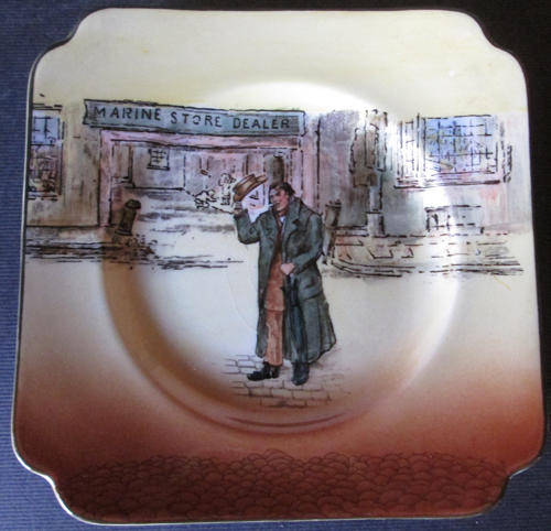 Royal Doulton Dickens Ware Side Plate 'Mr Squeers'
