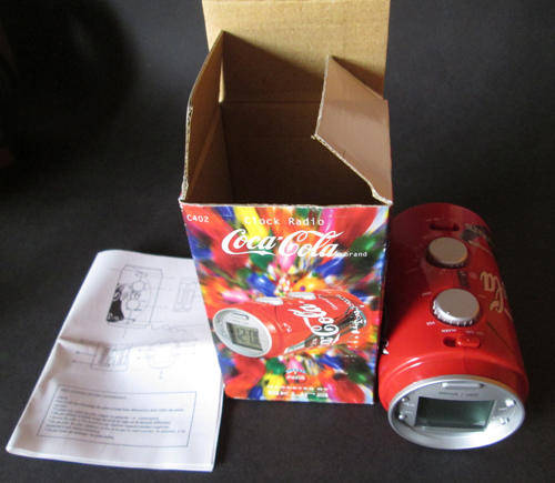 Coca Cola Clock Radio 402