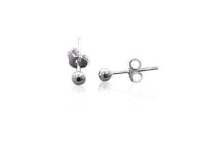 Ideal For Kids At School! Cute 925 Sterling Silver Studs