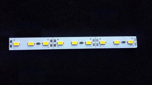 Aluminium Rigid Strip 125mm 9 Led - White **IN STOCK**