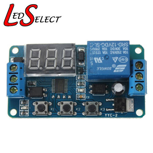 Delay CycleTimer Switch Module 0-999 seconds/minutes 3 button **IN STOCK**