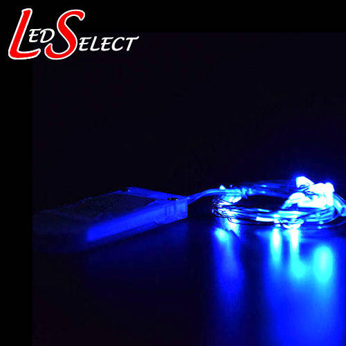 Fairy LED Lights Waterproof Blue 2Mtr **IN STOCK**