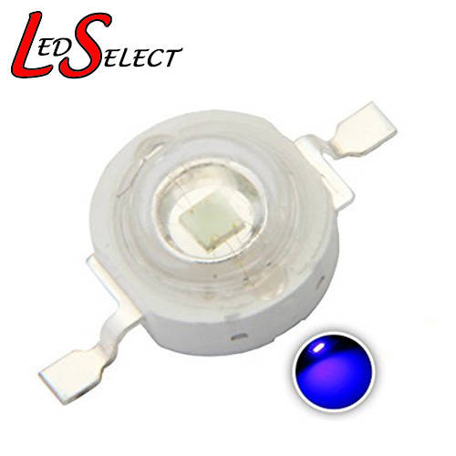 3W Led Royal Blue 450-455nm 3.0-3.6V 600mA **IN STOCK**