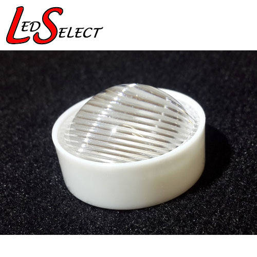 Led Lens 90deg Striped 25mm for 1W, 3W or 5W Led **LOCAL STOCK**