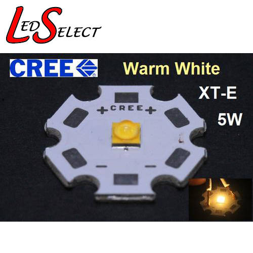 Cree 5W Led XTE Warm White **IN STOCK**