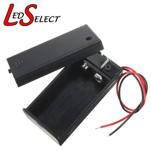 Battery Holder 9V with Switch and Wire **LOCAL STOCK**