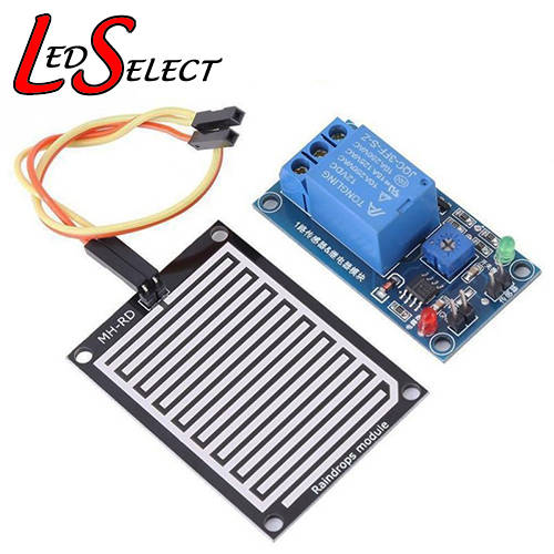 Sensor Raindrop 12V DC with Relay 220V 10A **LOCAL STOCK**