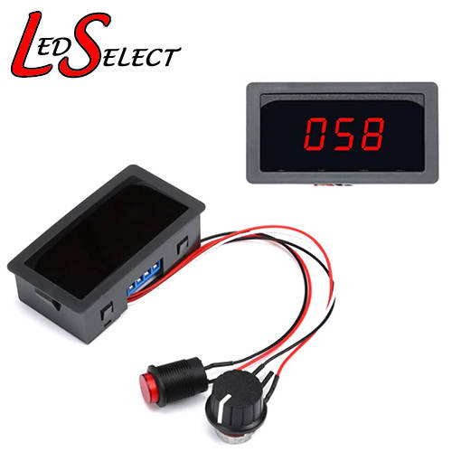 Controller Motor Speed PWM Display + Knob 6-30V 5A **LOCAL STOCK**