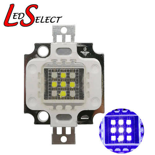 10W Actinic Hybrid LED Chip (4x Blue / 5x Cool White) **LOCAL STOCK**