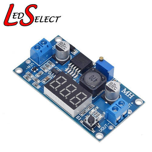 Step Down Buck Converter 3A LM2596 with Display **LOCAL STOCK**