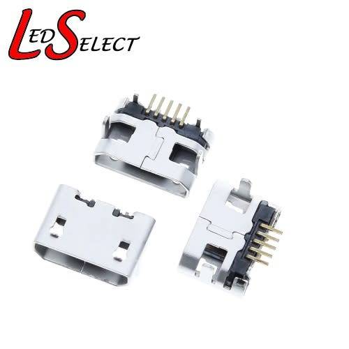 Connector Micro USB Female Type 4 **LOCAL STOCK**