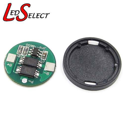 Battery 18650 Li-ion Protection Board 1S 4A + Cap **LOCAL STOCK**