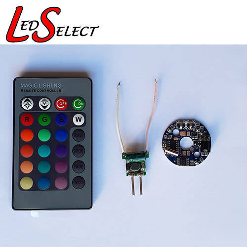 Led Driver 3W RGB, Remote and Controller Board (12V) **LOCAL STOCK**
