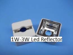 1W-3W Led Holder & Reflector Lens