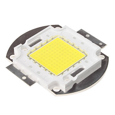 100W Led Flood Light Chip Cool White 32-34V 3000mA 8-9000Lm  6-6500K 30mil
