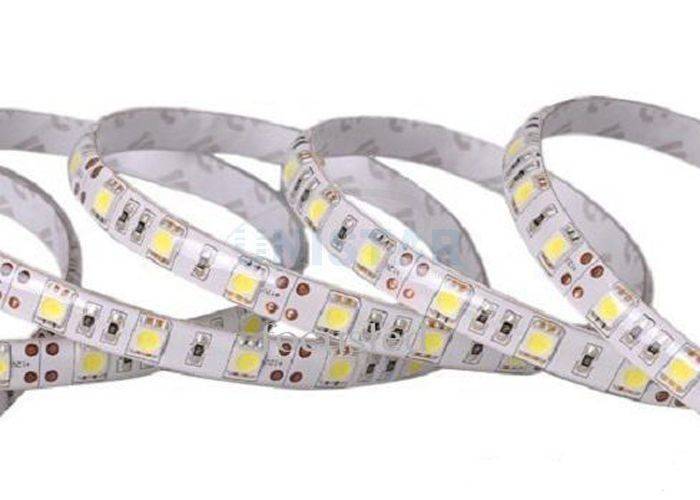12V Led Strip Light 5050-Cool White-Waterproof-60 Led p/mtr-14.4W p/mtr-Price p/mtr