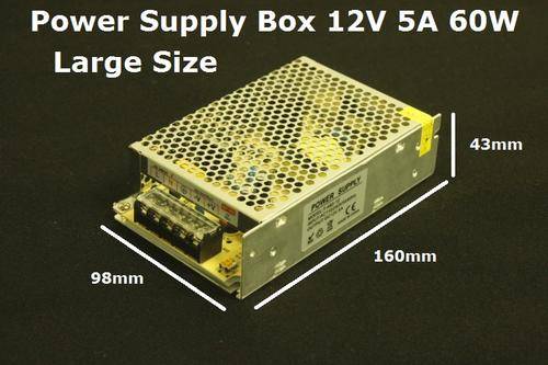Power Supply Box 12V 5A 60W