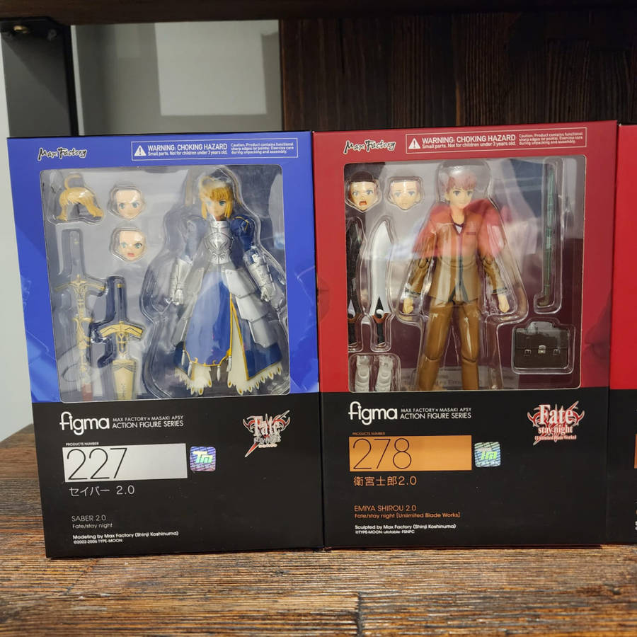 Anime Figure Collection (22 Anime Figures) Fate, Sword Art Online, Genshin Impact, Dragon Ball, etc