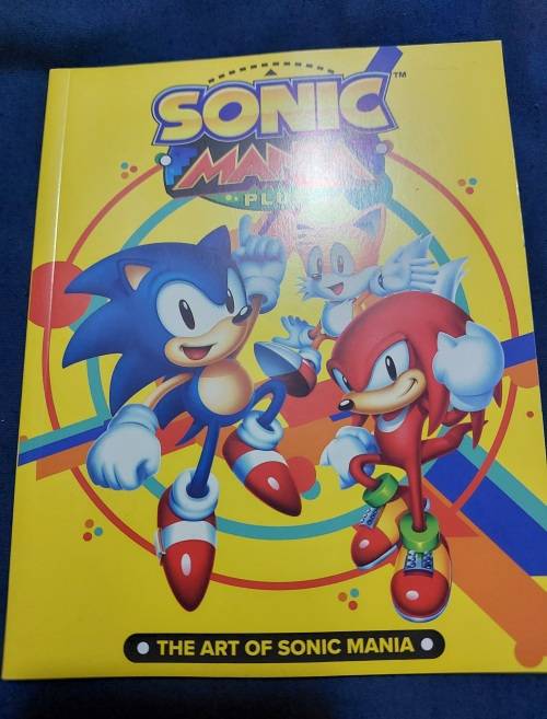 Gaming - Sonic Mania - The art of Sonic Mania book
